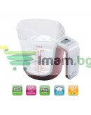 Мерителна кана с LCD Кантар 2в1